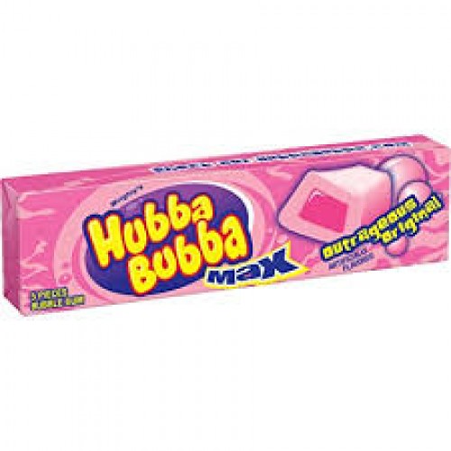 Hubba bubba max outrageous original 5 pieces