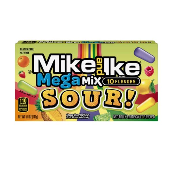 Mike & Ike Mega Mix Sour 120g
