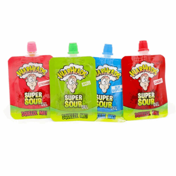 Warheads Super Sour Squeeze Me Gel 20gr (1u)