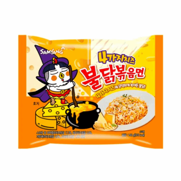 Buldak Quatto Cheese Hot Chicken Nodle 145gr
