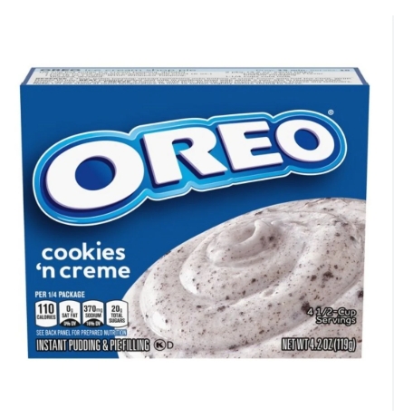 Oreo Instant Pudding Cookies n’ Creme 119g