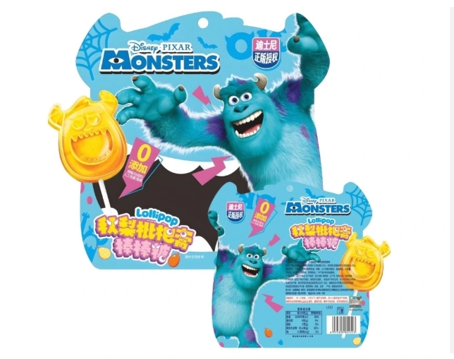 Disney Monsters Sullivan Pear & Loquat Syrup Lollipop 48g