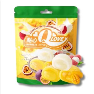Q Love Mochi Tropical Fruit 120g