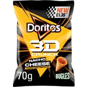 Doritos 3D Crunch Nacho Cheese 70g