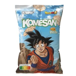 Komesan Dragon Ball Z Rice Chips Pizza Goku 60g
