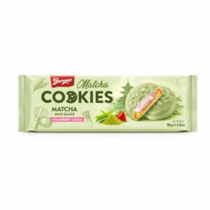 Bergen Matcha Cookies Strawberry Cream 96g