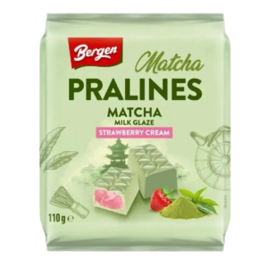 Bergen Match Pralines Strawberry Cream 110g