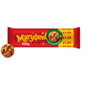 Maryland Choc & Hazelnut 200g
