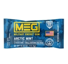 Military Energy Gum Pouch Mint 12g