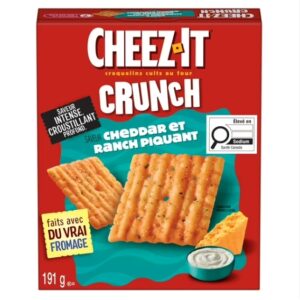 Cheez It Crunch Cheddar Ranch Cracker 191g