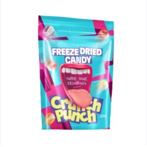 Crunch Punch Super Sour Rainbows 50g