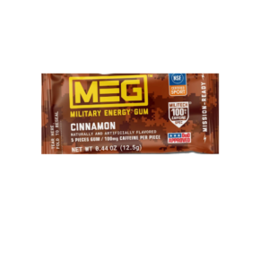Military Energy Gum Pouch Cinnamon 12g
