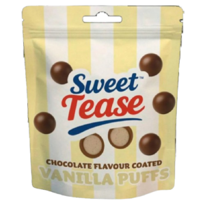Sweet Tease Vanilla Puffs 80g