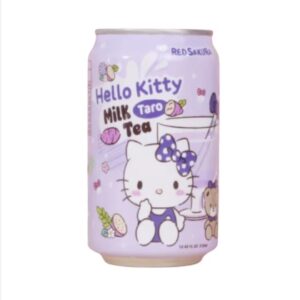 Red Sakura Hello Kitty Taro Boba Tea 310ml