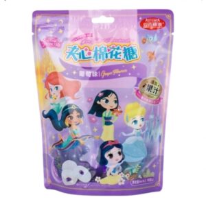 Baiwei & Disney Grape Stuffed Marshmallows 80g