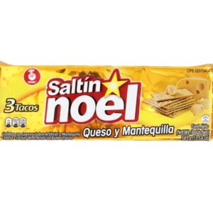 Galletas Saltín Noel Queso y Mantequilla 385g