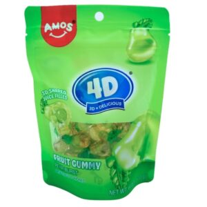 4D Gummy Pear Amos 170g