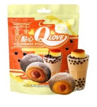 Qlove Boba Creme Brulee Mochi 120g