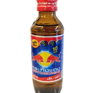 Red Blull Glass Red Cap 145ml