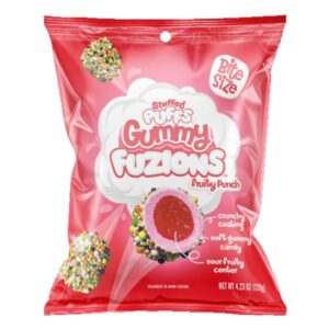 Stuffed Puffs Gummy Fuzions Fruity Punch 120g