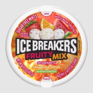 Ice Breakers Fruit Punch & Berry Splash Mints 42g