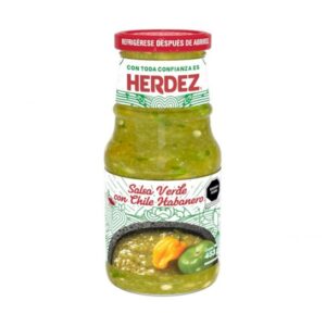 Herdez Salsa Verde Con Chile Habanero 453g