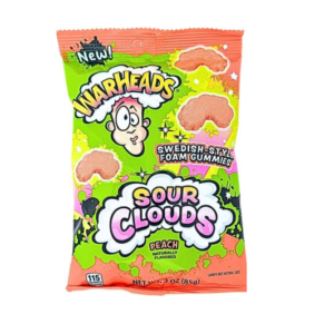 Warheads Sour Clouds Peach 85g